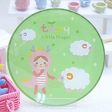 타피 목장 강화유리 원접시 용띠 돌답례품 돌잔치준비