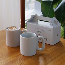 노버머그컵 2p (베이지/브라운)