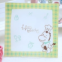 쿠킹 그린 강화유리 대접시 돌답례품 용띠아가 돌잔치 답례품