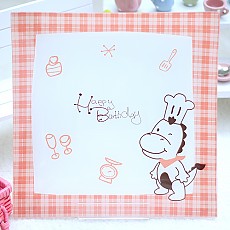 쿠킹 핑크 강화유리 대접시 용띠답례품 용띠 돌잔치접시