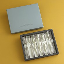 엘린실버 이니셜 티스푼포크 돌답례품 결혼 고희 조문 행사 기념