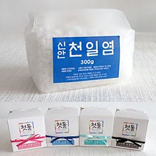 전통리본비닐팩 맛담 천일염300g