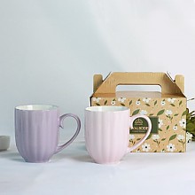 링클머그 2p(핑크,퍼플) 결혼식답례품 돌잔치답례품 개업선물